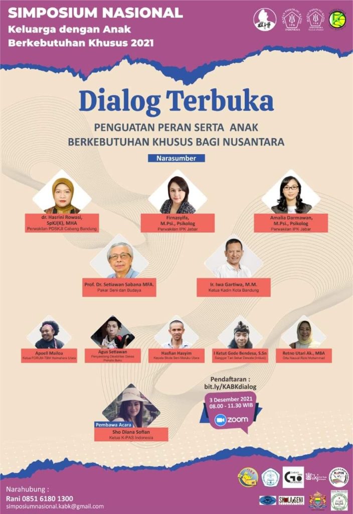 Simposium Nasional - Keluarga Dengan Anak Berkebutuhan Khusus 2021